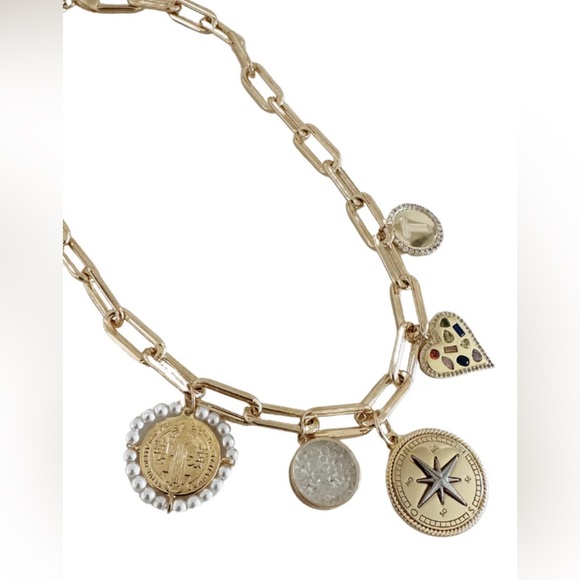 Tori Bradburry 18k Gold Filled Charm Necklace - Picture 15 of 16